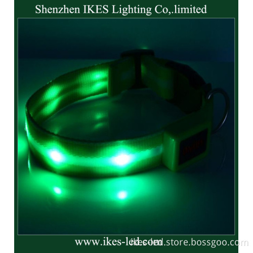 Christmas LED Dog Collar and Leash with USB Rechargeable